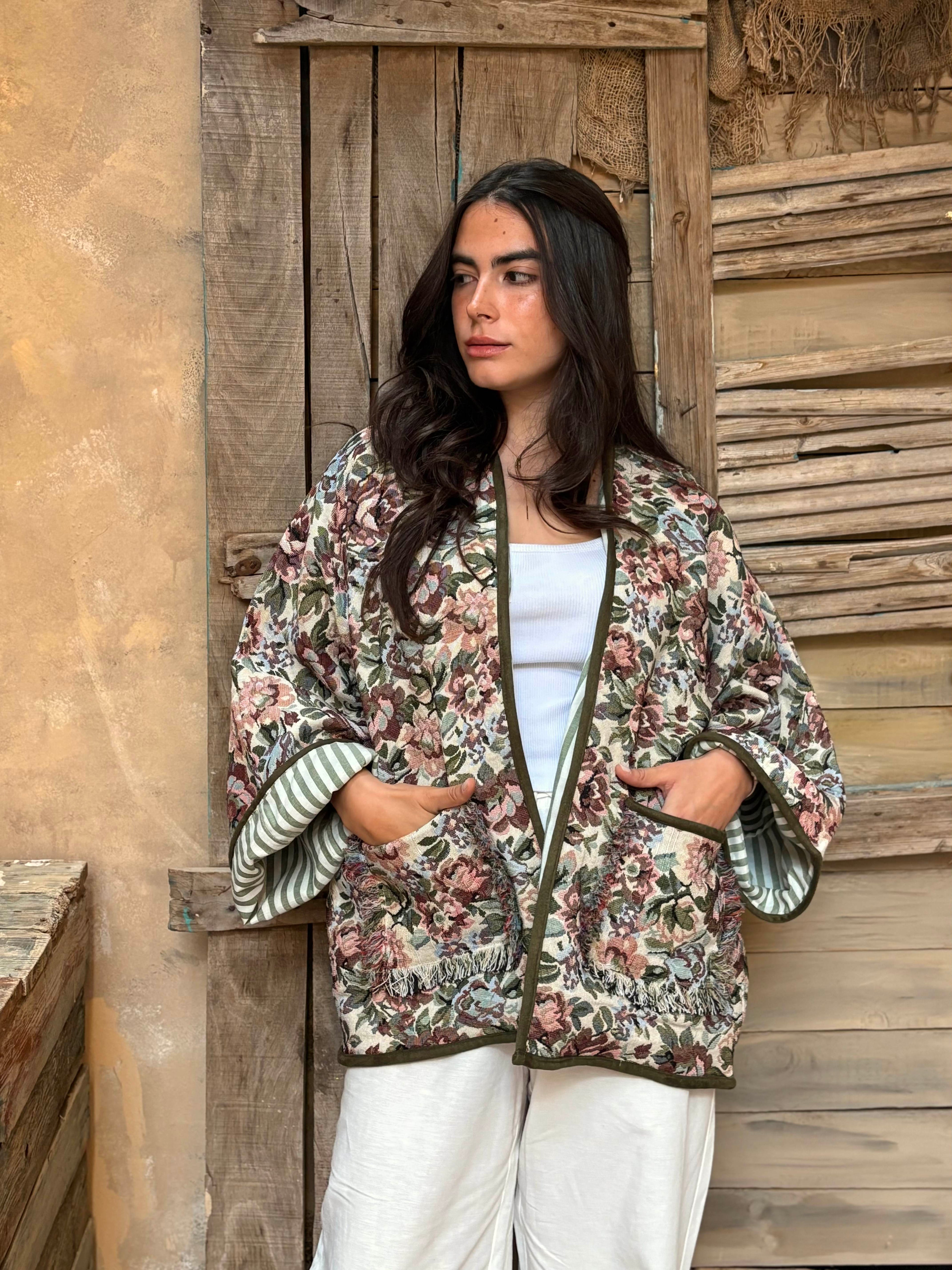 Rose Garden Tapestry Jacket
