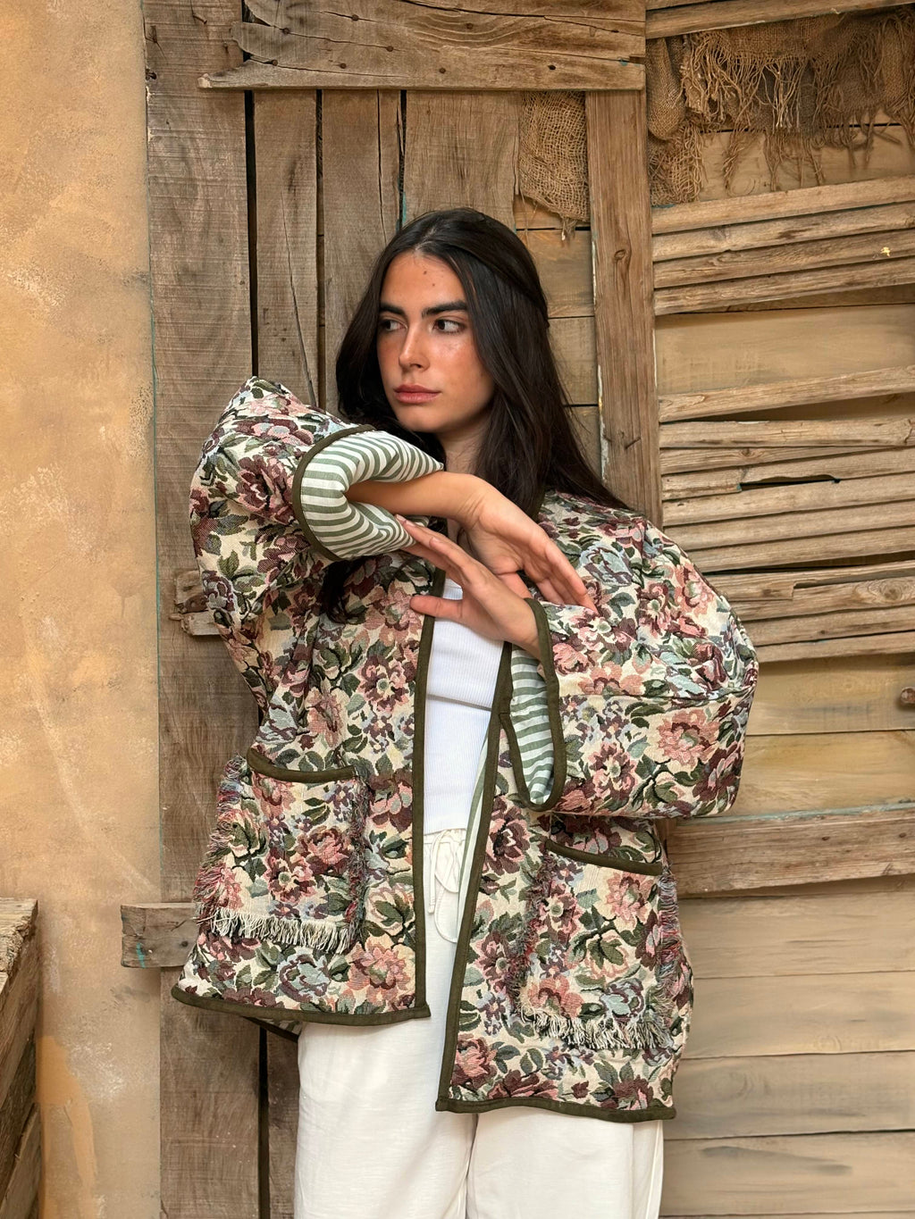 Rose Garden Tapestry Jacket