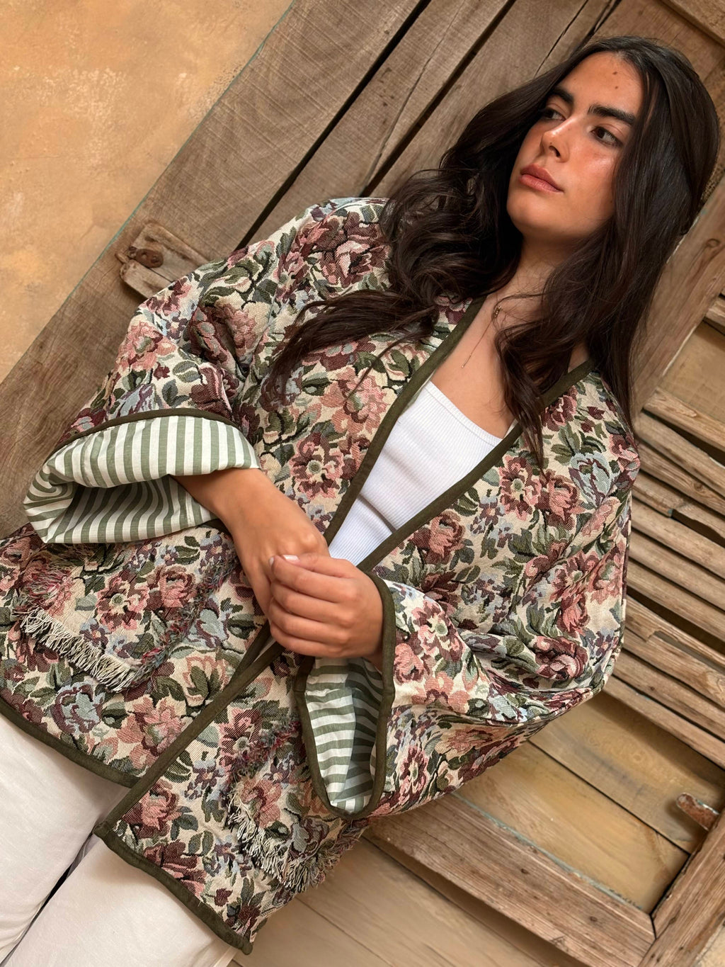 Rose Garden Tapestry Jacket