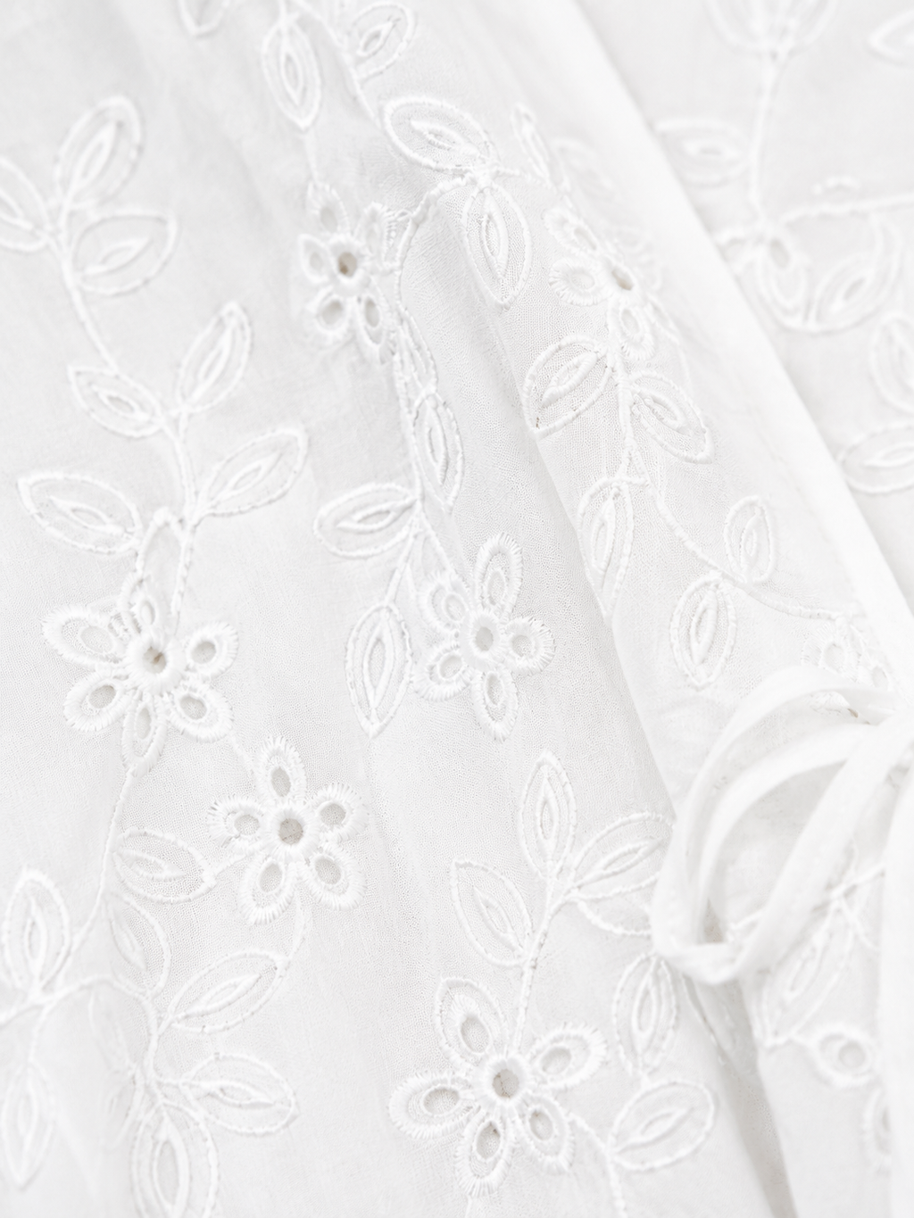 Ivory Wrap Dress