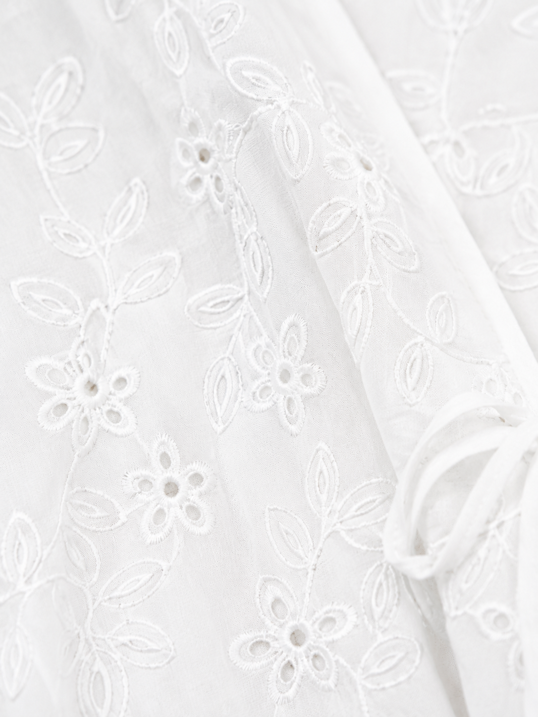 Ivory Wrap Dress